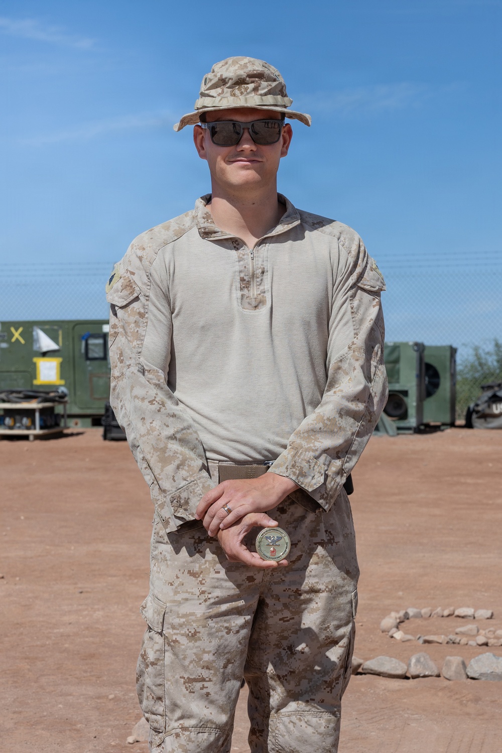 CLR-1 Leadership Visits JTF-SB Marines and Interagency Partners