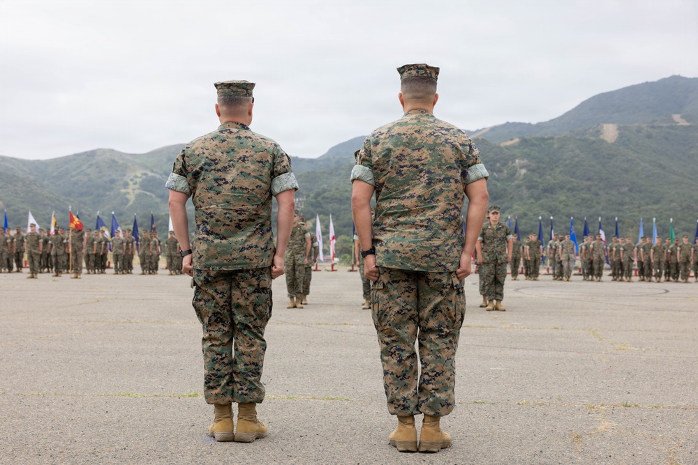2nd Bn., 1st Marines holds change of command ceremony