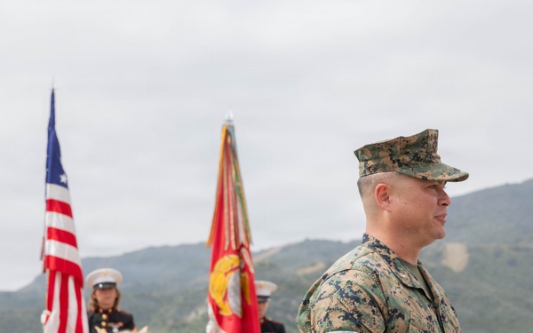 2nd Bn., 1st Marines holds change of command ceremony