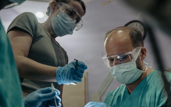 Austrian Armed Forces support dental care operations during African Lion 2026 in Senegal
