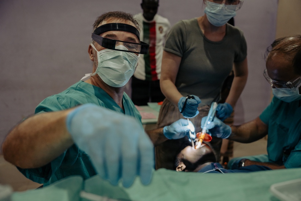 Austrian Armed Forces support dental care operations during African Lion 2026 in Senegal