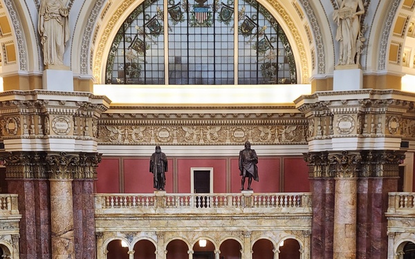 Main Reading Room of the Library of Congress Thomas Jefferson Building, Washington, D.C. test 2