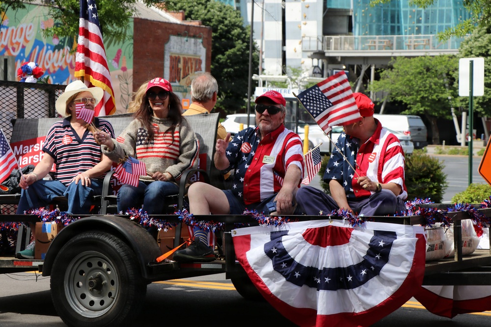 Tennessee National Guard joins community for 2026 Armed Forces Day Parade in Chattanooga, Tennessee