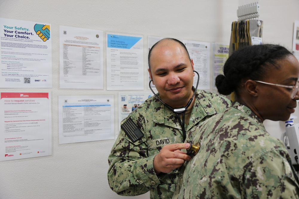 Naval Health Clinic Lemoore - Nurses Week - Lt Hoelrupert David