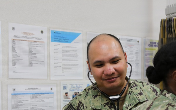 Naval Health Clinic Lemoore - Nurses Week - Lt Hoelrupert David