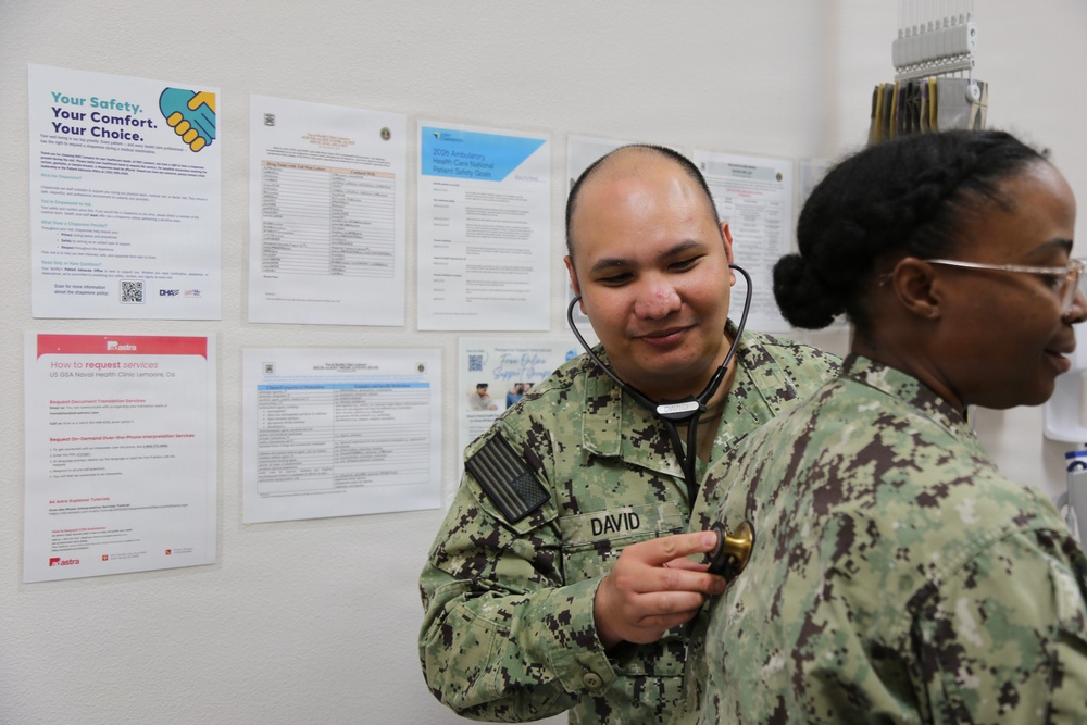 Naval Health Clinic Lemoore - Nurses Week - Lt Hoelrupert David