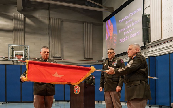 NYNG Brig. Gen. Jason Lefton promotion ceremony