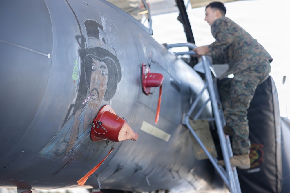 Exercise Garnet Rattler: U.S. Marines conduct range safety brief, F-15E Strike Eagle familiarization, CASEVAC ROC walk