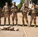 Multinational Soldiers hike Kolekole Pass at the 2026 Pacific Land Forces Team Readiness Challenge