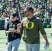 Oregon National Guard salutes service at University of Oregon Spring football game