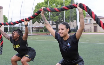 USARJ Soldiers Build Trust, Support Through Physical Fitness