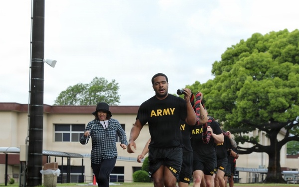 USARJ Soldiers Build Trust, Support Through Physical Fitness