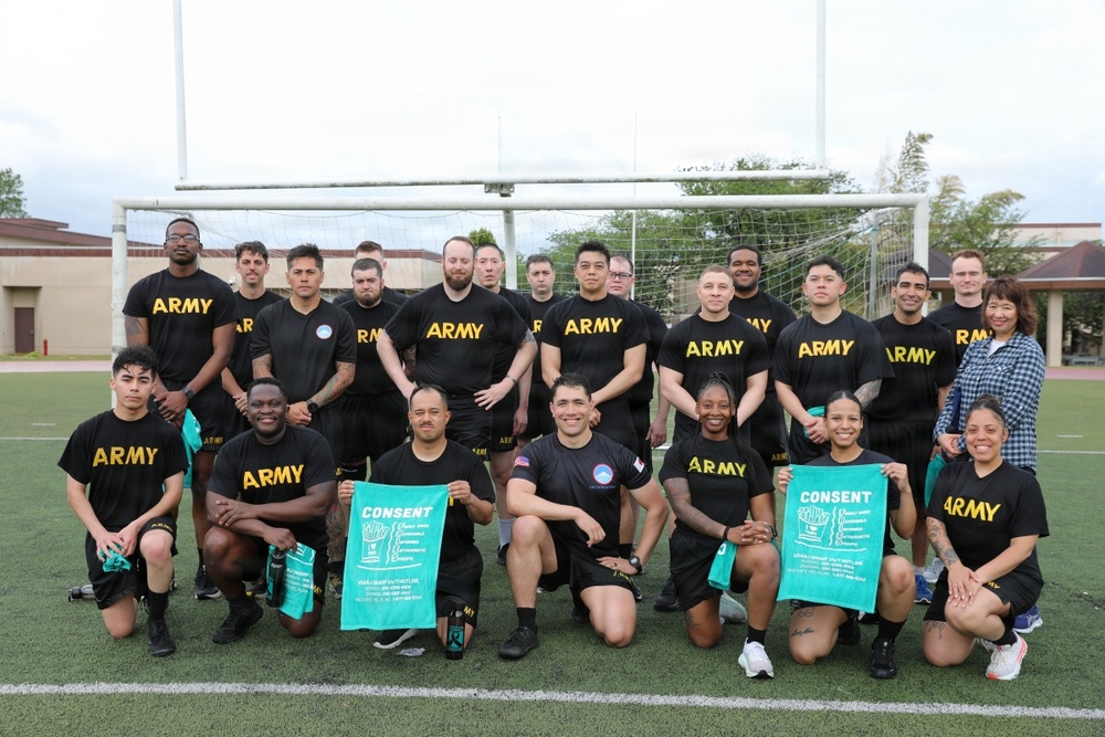 USARJ Soldiers Build Trust, Support Through Physical Fitness