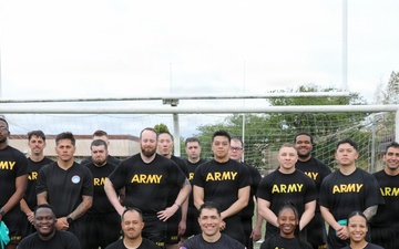 USARJ Soldiers Build Trust, Support Through Physical Fitness
