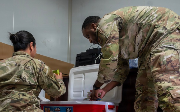 U.S. Air Force service members deliver care in Kosrae during Pac Angel 26-3