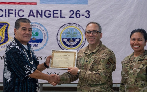 Pac Angel 26-3 continues care in Kosrae and concludes with closing ceremony