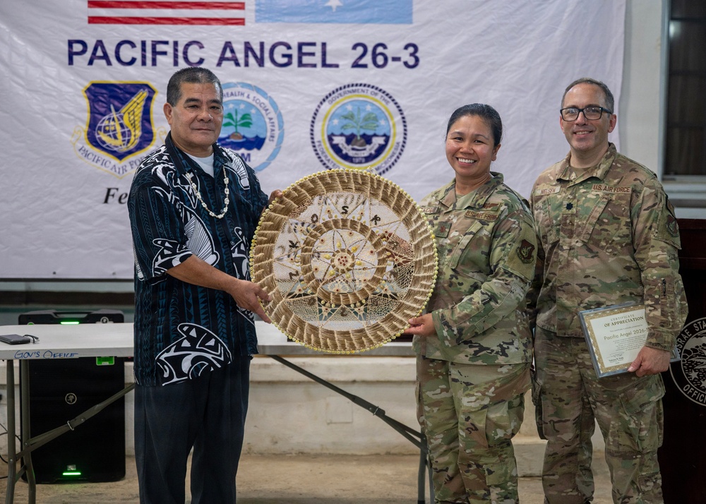 Pac Angel 26-3 continues care in Kosrae and concludes with closing ceremony