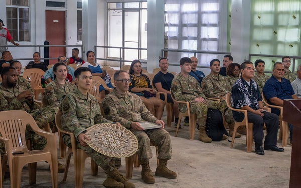 Pac Angel 26-3 continues care in Kosrae and concludes with closing ceremony