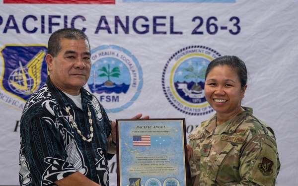 Pac Angel 26-3 continues care in Kosrae and concludes with closing ceremony