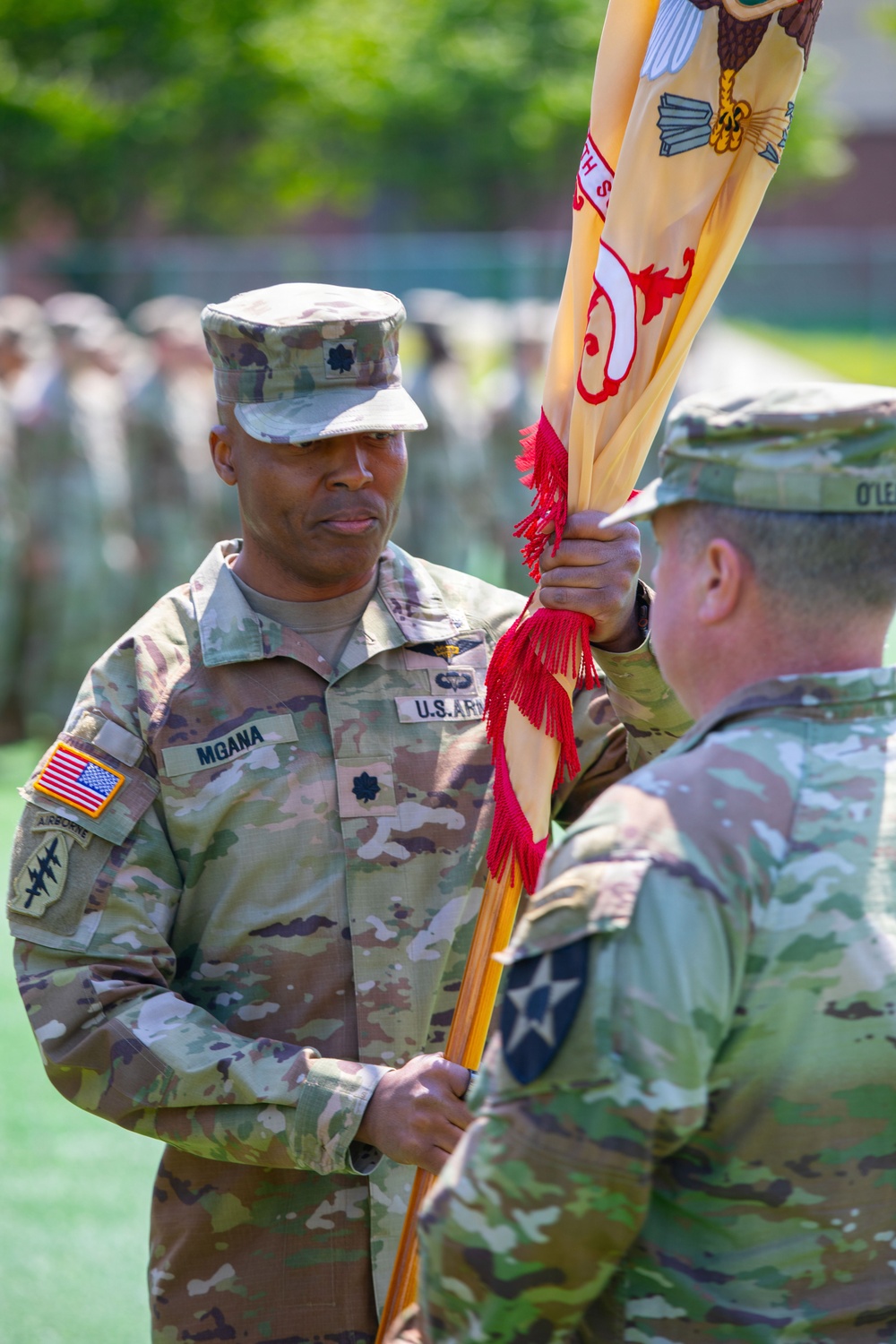 70th Brigade Support Battalion Change Of Command