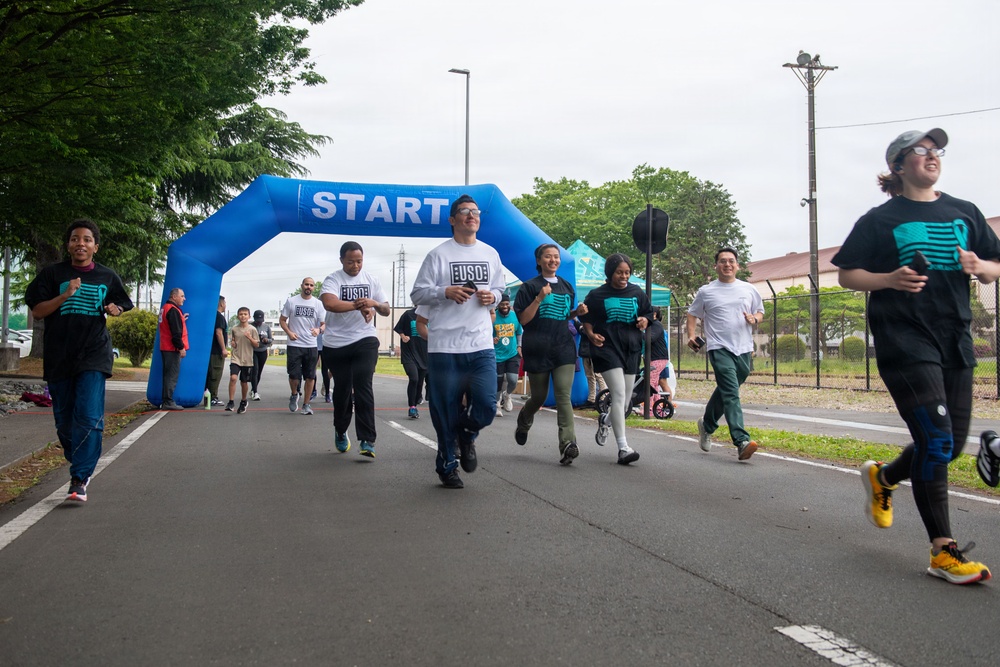 Yokota concludes SAAPM with 5K color run