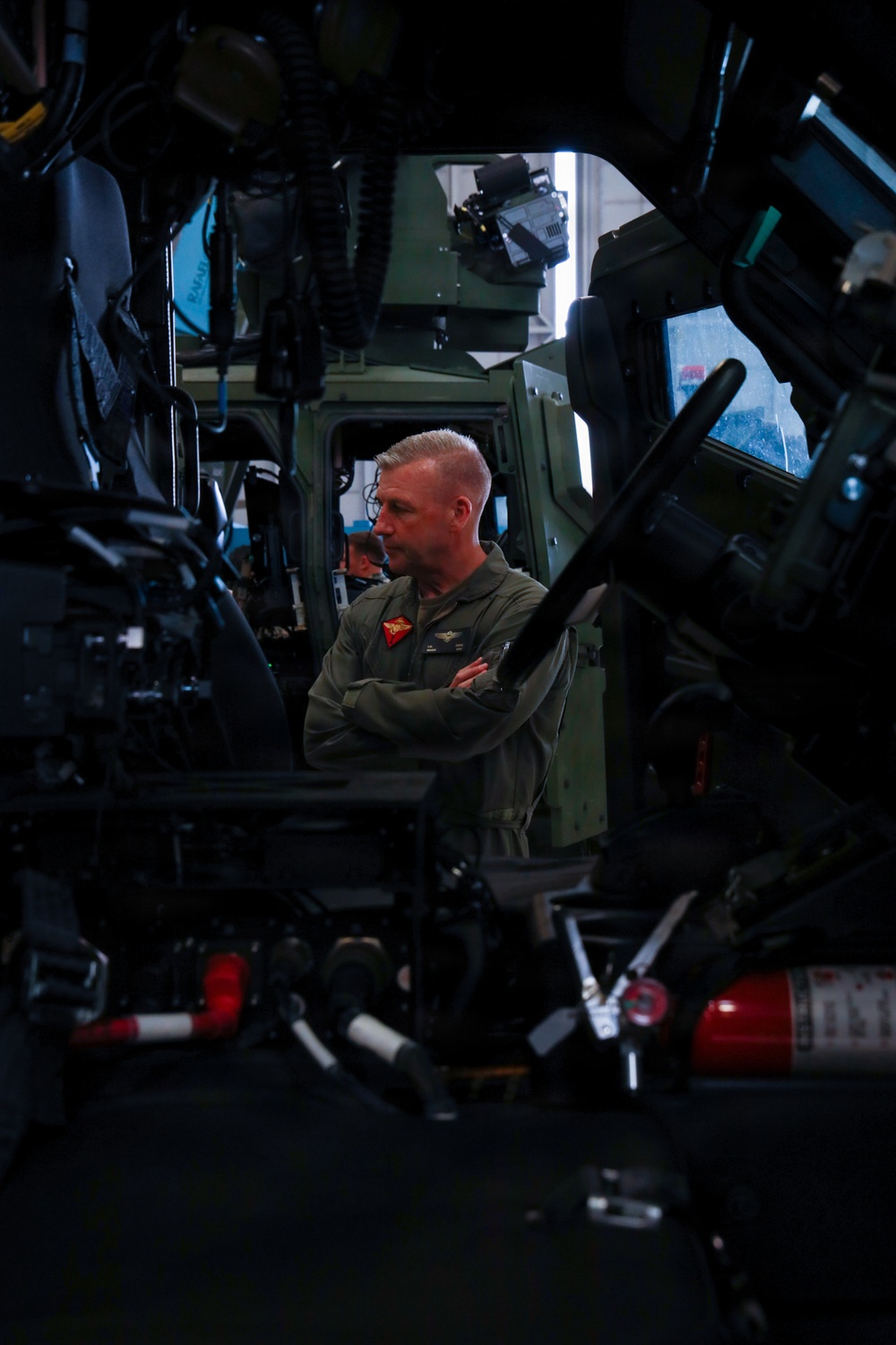 Maj. Gen. Simon Doran visits Marine Corps Air Station Kaneohe Bay, Hawaii