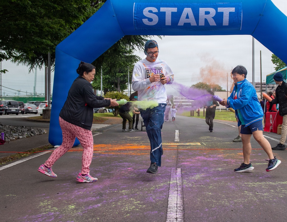 Yokota concludes SAAPM with 5K color run