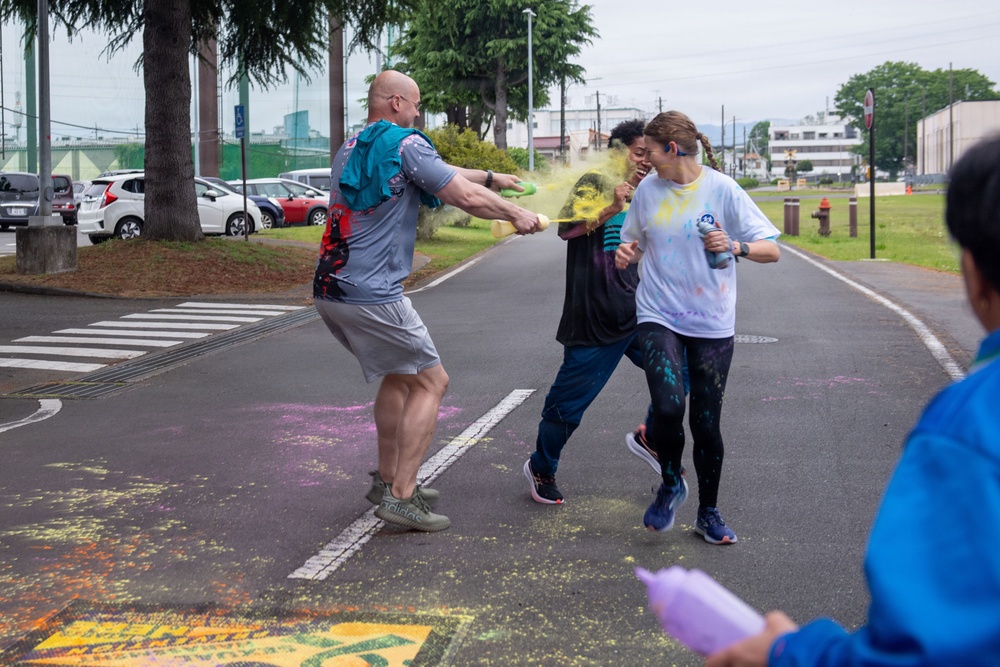 Yokota concludes SAAPM with 5K color run