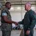 Maj. Gen. Simon Doran visits Marine Corps Air Station Kaneohe Bay, Hawaii