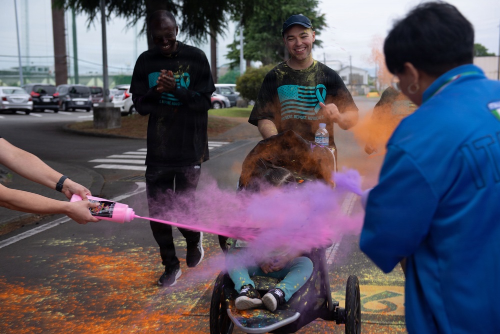 Yokota concludes SAAPM with 5K color run