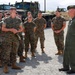 Maj. Gen. Simon Doran visits Marine Corps Air Station Kaneohe Bay, Hawaii