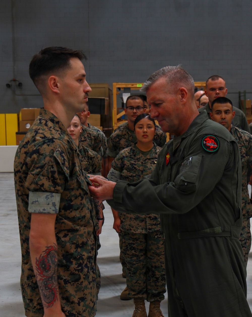 Maj. Gen. Simon Doran visits Marine Corps Air Station Kaneohe Bay, Hawaii