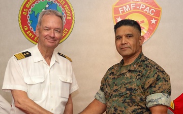 MARFORPAC chief of staff meets with German Navy leader