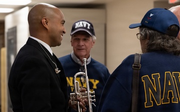 The U.S. Navy Band Cruisers perform at Downingtown East High School