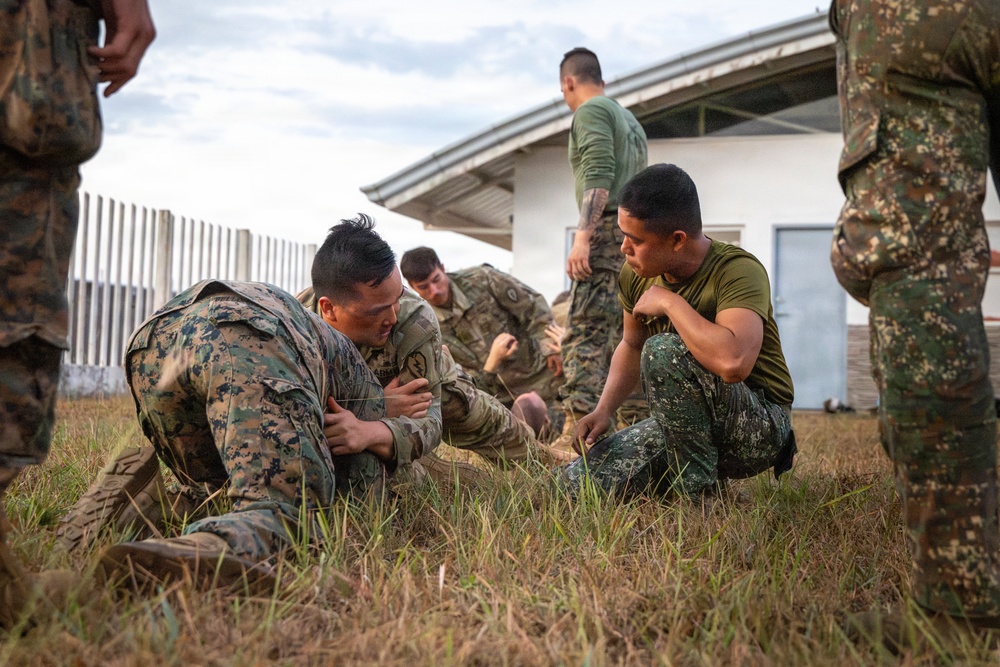 Balikatan 2026: Philippine Marine Corps, U.S. Army, Marines, Air Force, practice combative skills
