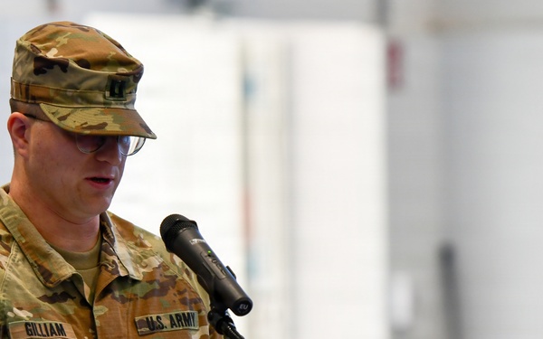 HHC, U.S. Army Garrison Patch Barracks Change of Command