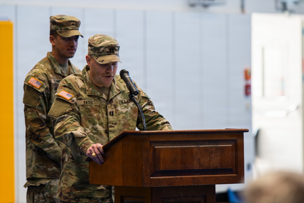 HHC, U.S. Army Garrison Patch Barracks Change of Command
