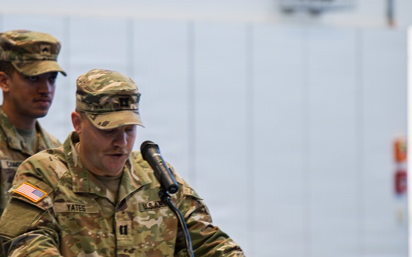 HHC, U.S. Army Garrison Patch Barracks Change of Command