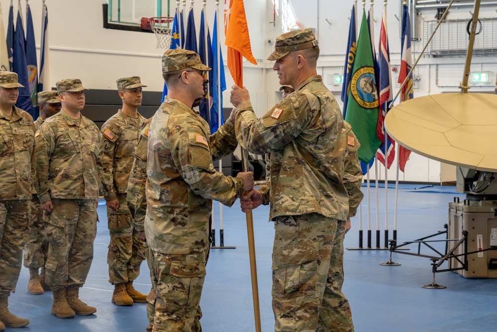 HHC, U.S. Army Garrison Patch Barracks Change of Command