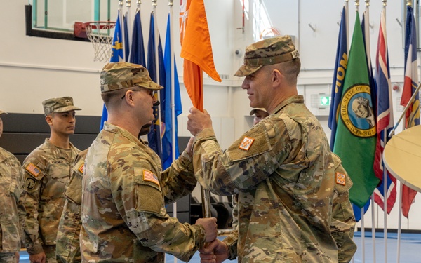 HHC, U.S. Army Garrison Patch Barracks Change of Command