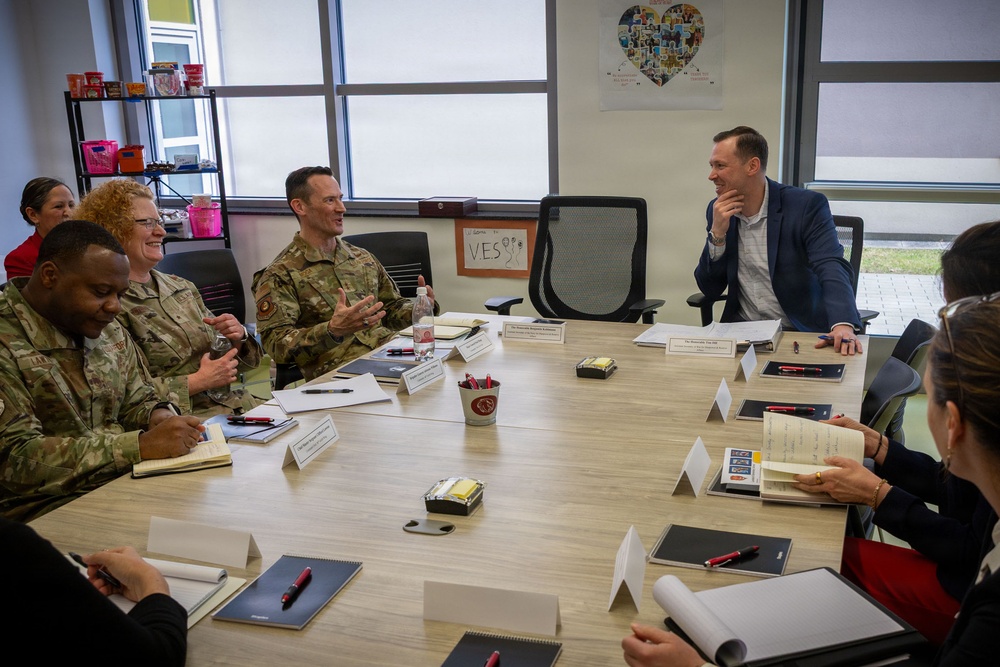 Senior War Department Leaders Visit KMC Schools, Meet With Parents, Students and Educators