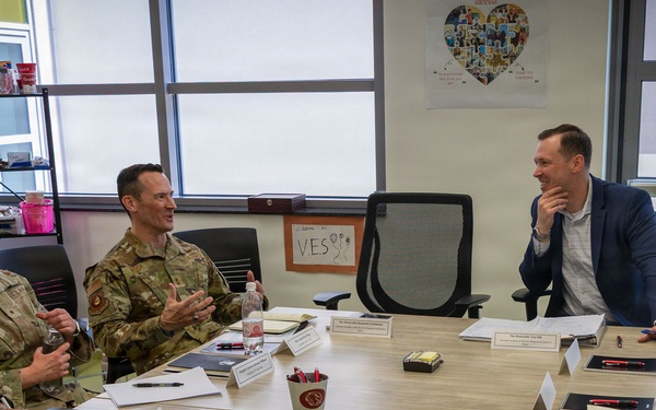 Senior War Department Leaders Visit KMC Schools, Meet With Parents, Students and Educators