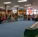 Community Leaders Gather for Round-Table Discussion in School Library