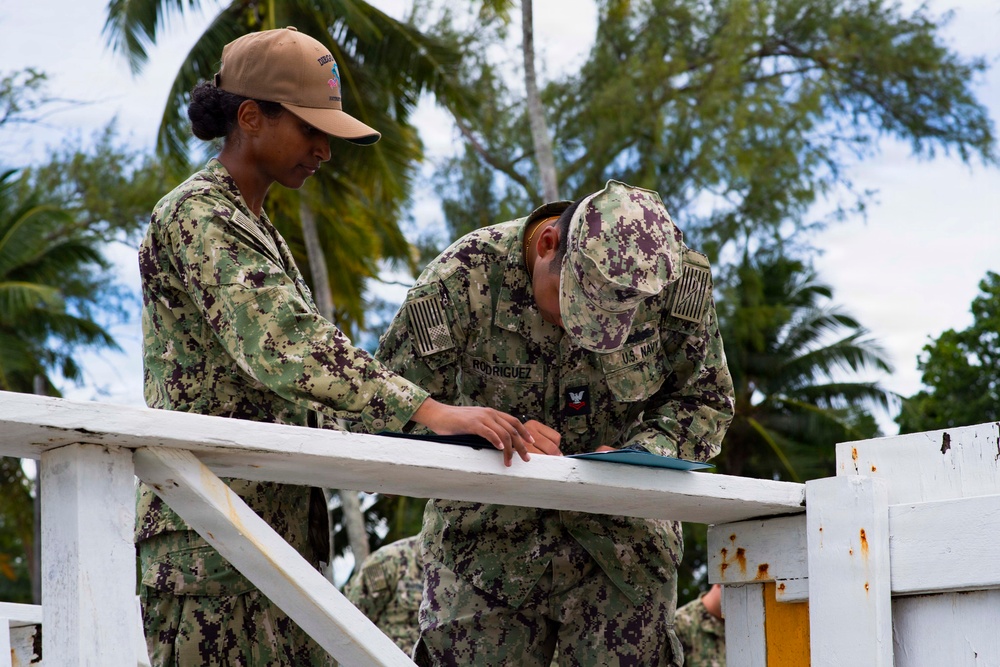 MC2 Rodriguez's Reenlistment Ceremony