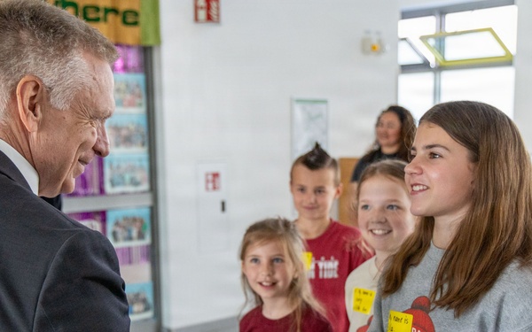 Senior War Department Leaders Visit KMC Schools, Meet With Parents, Students and Educators