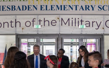 Senior War Department Leaders Visit KMC Schools, Meet With Parents, Students and Educators
