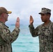 MC2 Rodriguez's Reenlistment Ceremony