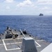 USS Mustin conducts a replenishment-at-sea