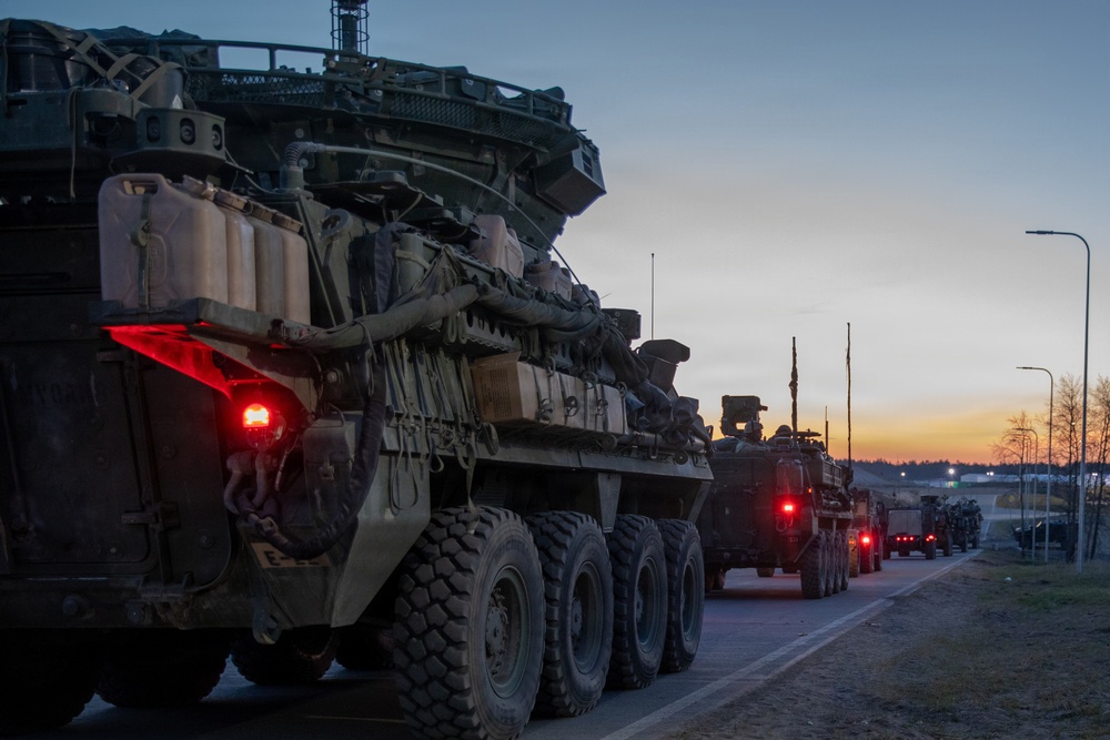 Force-on-Force Training: U.S. Army 2nd Cavalry Regiment engages allied units in high-intensity combat exercise