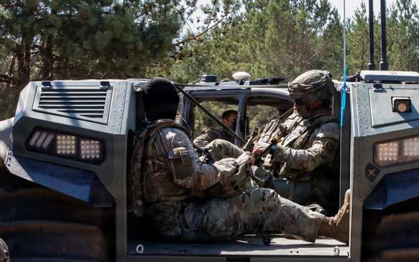 Force-on-Force Training: U.S. Army 2nd Cavalry Regiment engages allied units in high-intensity combat exercise